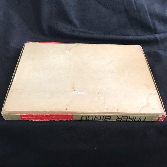 Vintage Transogram Poker Bingo Game Complete Set With Boards & Chips 1963 - Picture 9 of 9